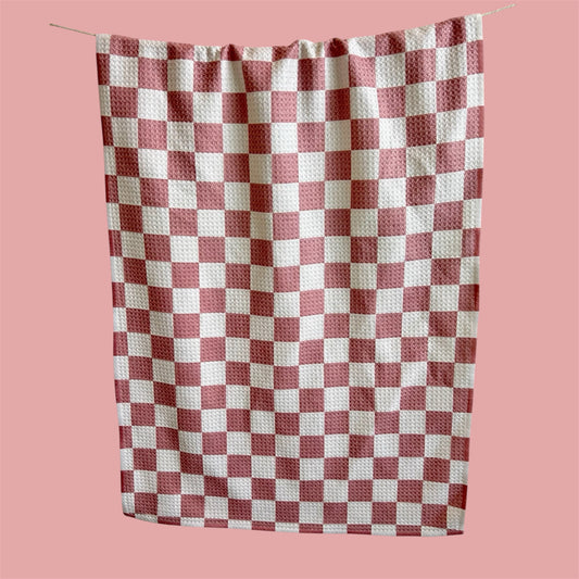 Rosy Pink Check