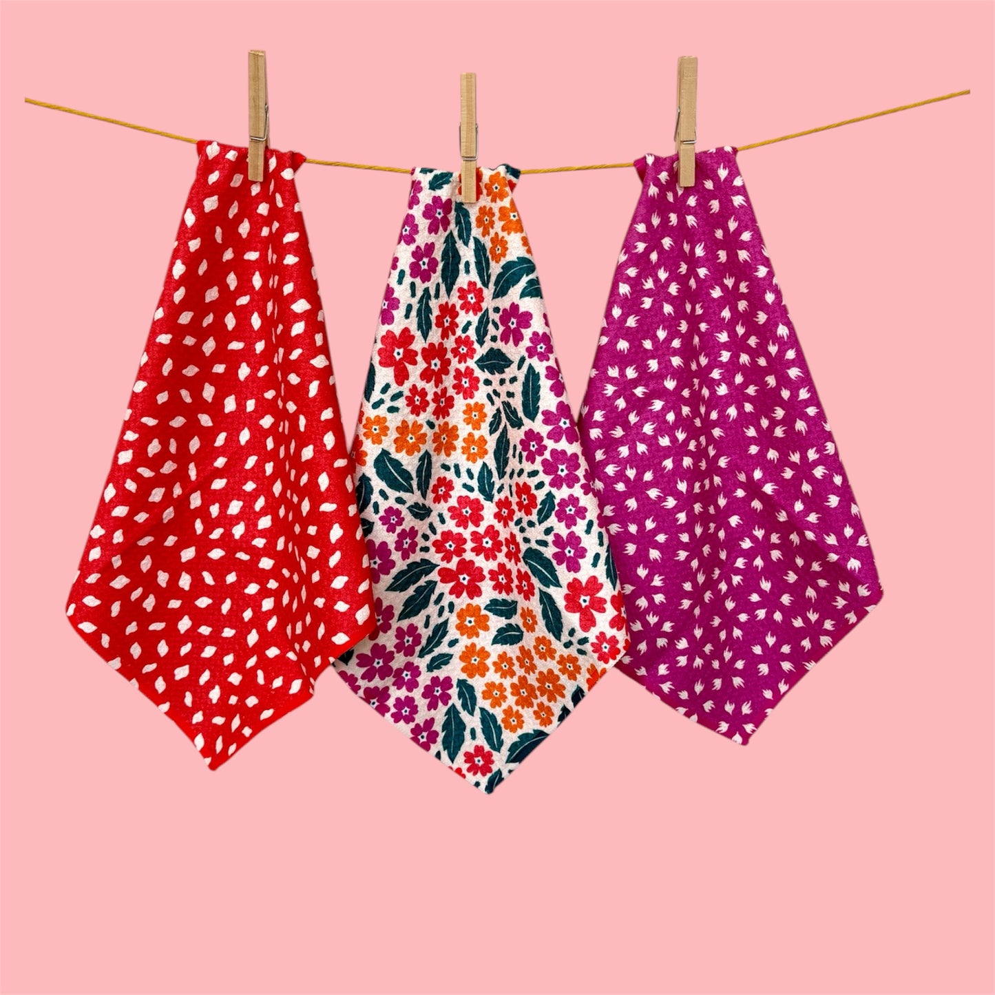 Electric Floral Trio